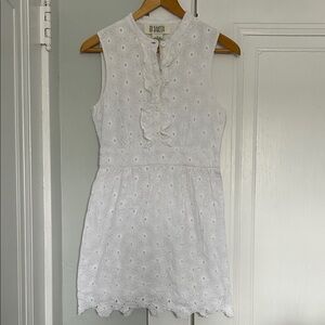 BB Dakota White Eyelet Dress